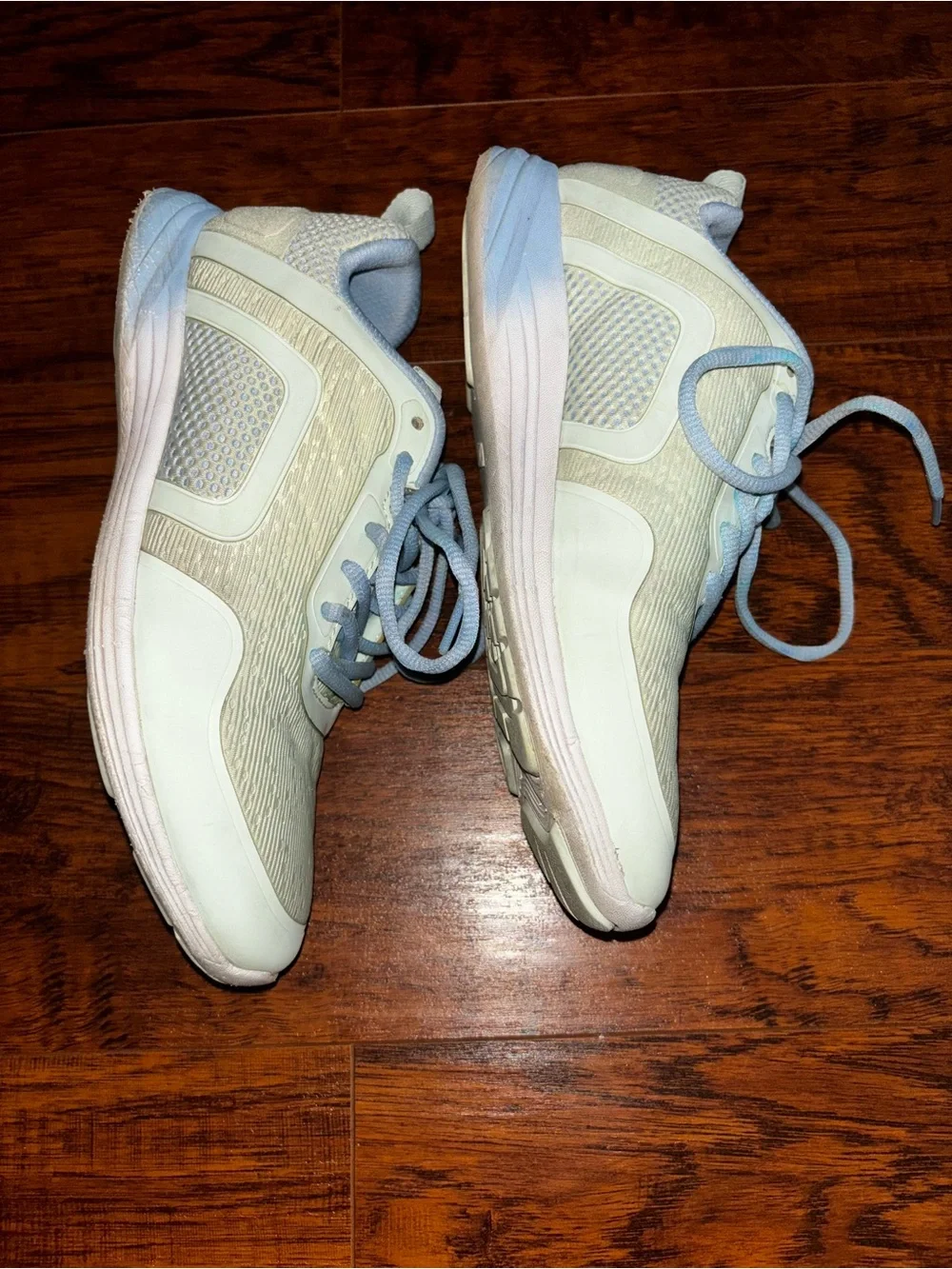 Vionic Jojo Ombre Trainer Sneakers Seafoam Green Blue Athletic Walking Shoes